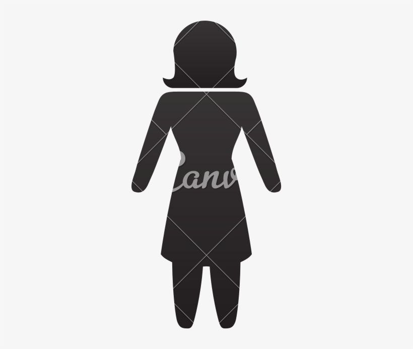 Business Woman Pictogram Icons - Standing, transparent png #9557013