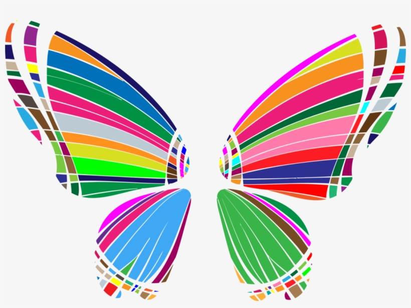 Butterfly Insect Silhouette Line Art Rgb Color Model - Butterfly, transparent png #9557137