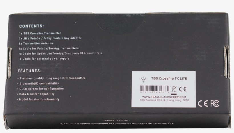Tbs Crossfire Tx Lite - Box, transparent png #9557250