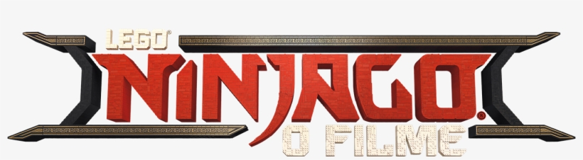 0% - Lego Ninjago Movie Logo, transparent png #9557717
