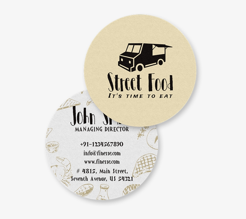 Business Cards - Label, transparent png #9558157