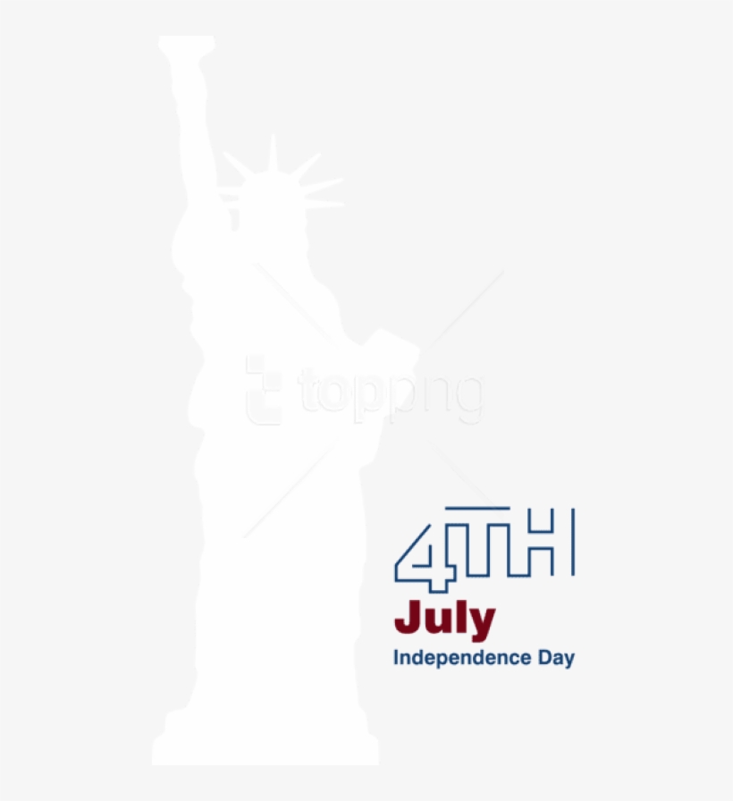 Free Png Download Statue Of Liberty 4th July Decoration - Fourth Of July Statue Of Liberty Vintage, transparent png #9558215