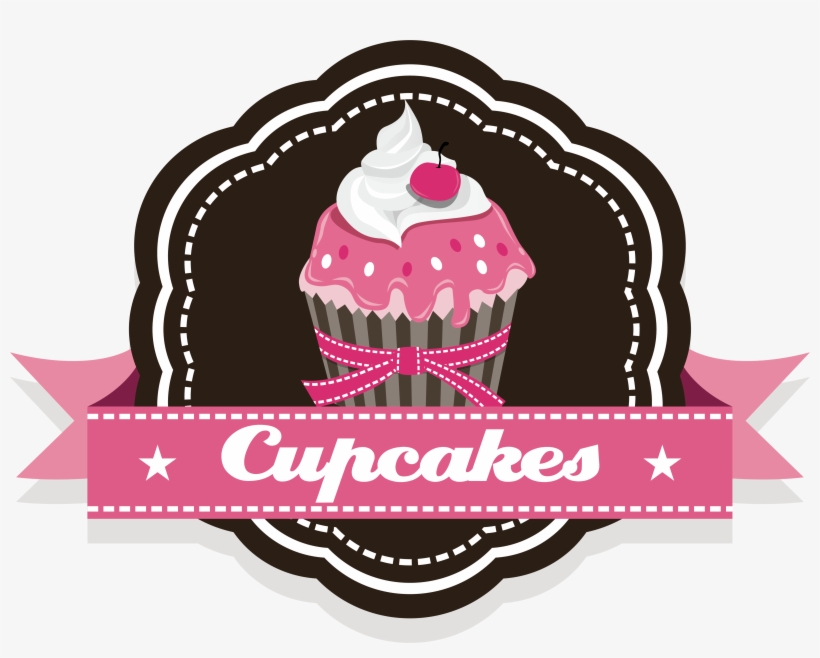 Vector Cupcake Torta Christmas Cake Brigadeiro Label Png Torta