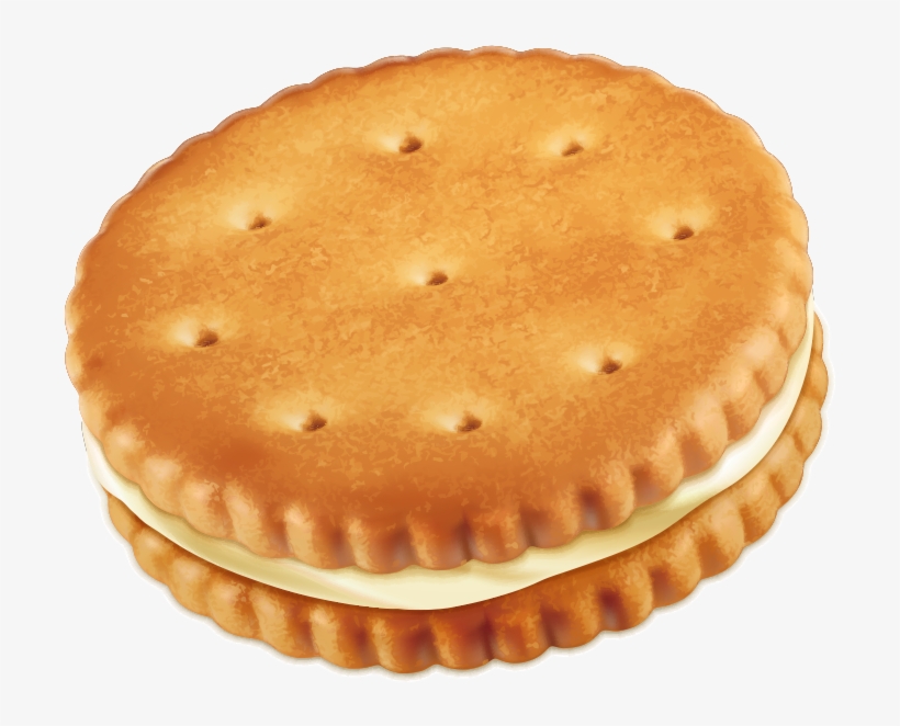 Ritz Crackers Cookie Clip Art Yellow Sandwich - Sandwich Biscuits Vector, transparent png #9559526