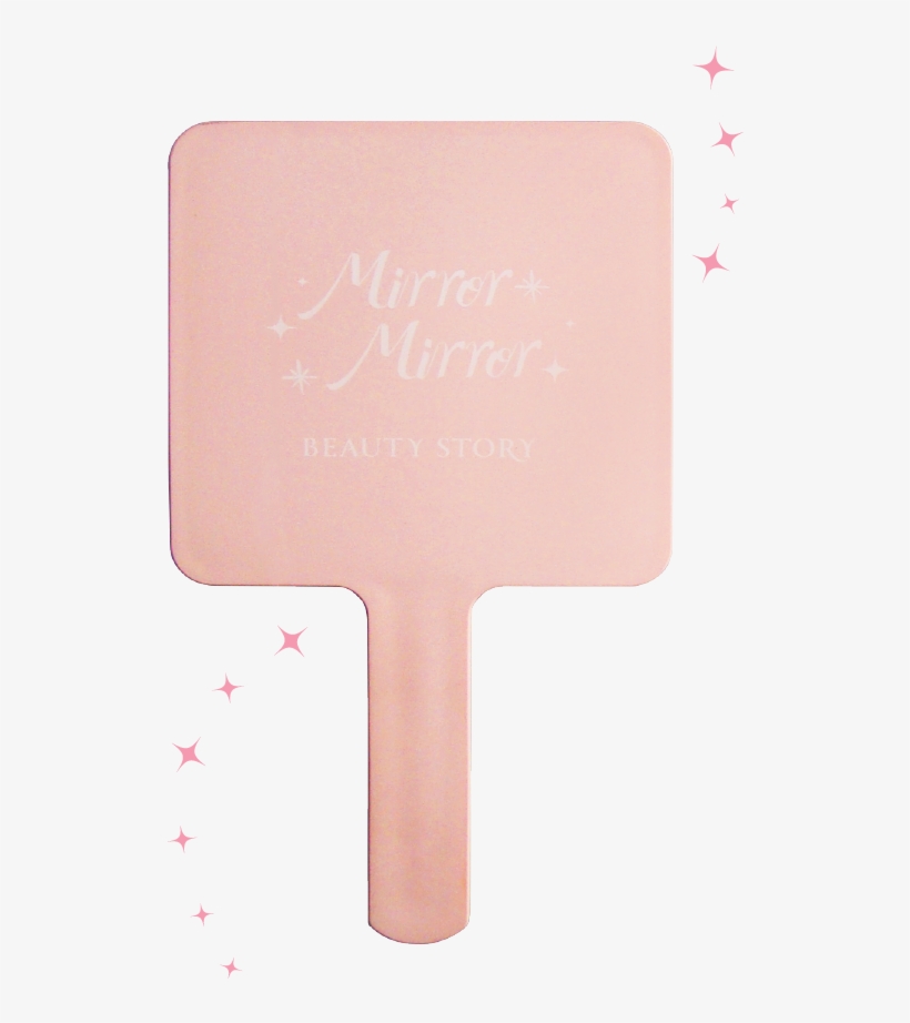 Mirror Mirror Square Hand Held - Ice Cream, transparent png #9559553