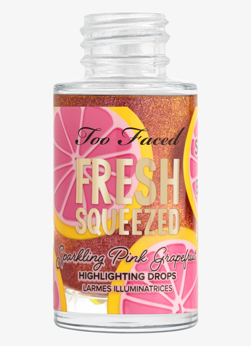 Fresh Squeezed Highlighting Drops Sparkling Pink Grapefruit - Bottle, transparent png #9559765