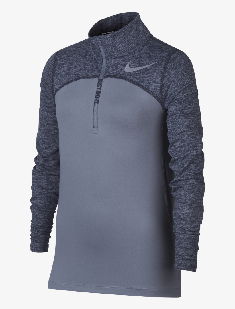 Nike Dry Element Top Ls Half Zip Kids - Sweater, transparent png #9560158