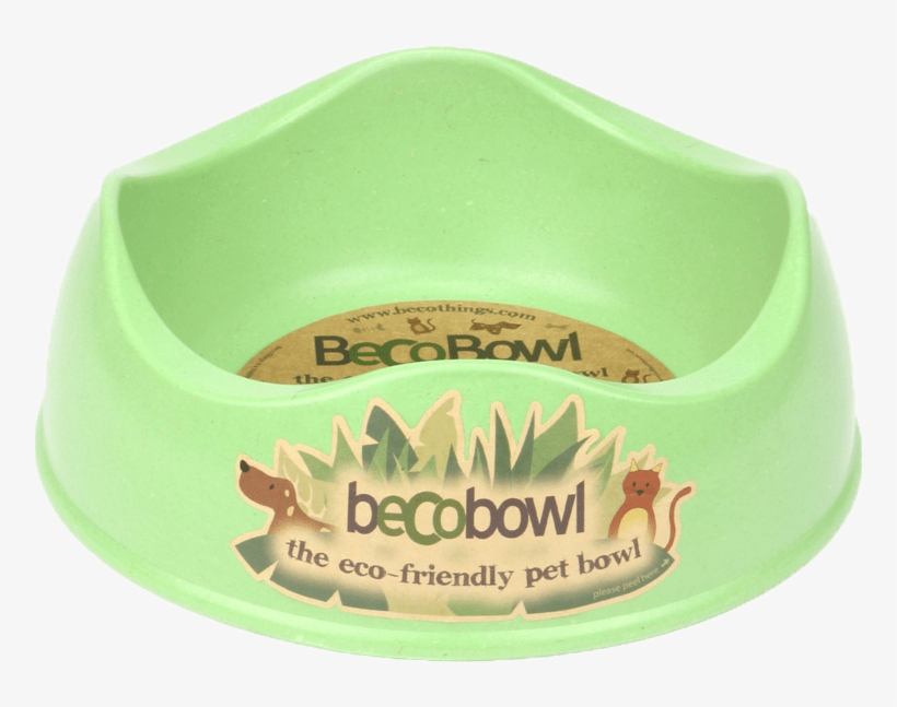 Medium Beco Dog Bowl Green - Serveware, transparent png #9560396