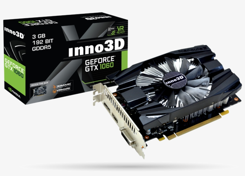 Inno3d Geforce Gtx 1060 6gb X2, transparent png #9561314