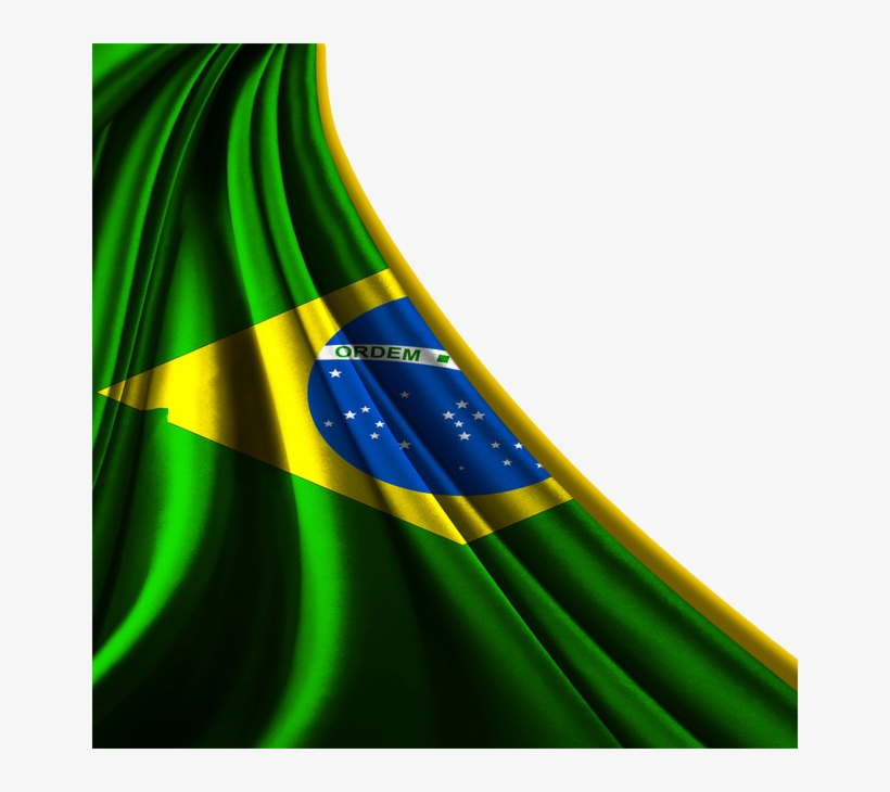 Brazil Flag Transparent Image - Transparent Brazilian Flag Png, transparent png #9561443