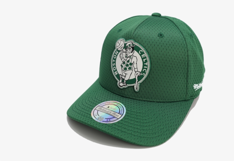 Boston Celtics Mitchell & Ness Jersey Logo 110 Flex - Baseball Cap, transparent png #9561724