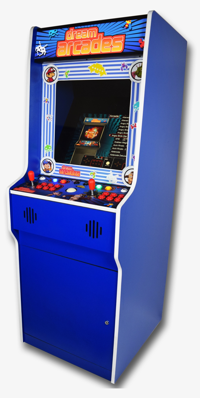 Dreamcade Retro Edition - Video Game Arcade Cabinet, transparent png #9562251
