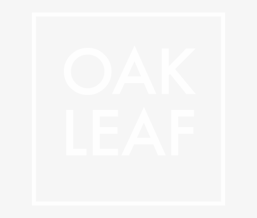 Oak Leaf Media Logo White, transparent png #9562408