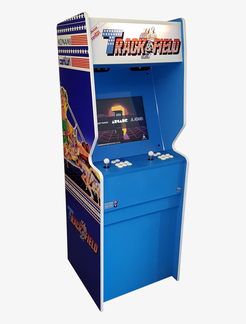The Track And Field Replica Arcade Machine From Custom Track And