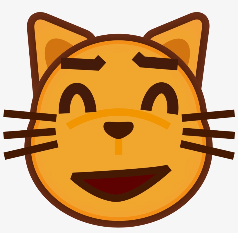 Phantom Open Emoji 1f63c - Cat Love Emoji Png, transparent png #9562896