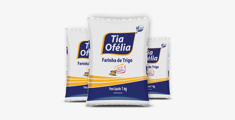 Farinha De Trigo Tia Ofélia Plástico 1 Kg - Tia Ofelia, transparent png #9563050