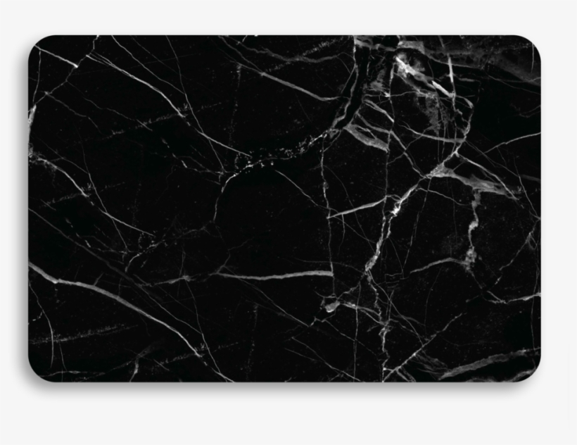 Black Marble Universal Laptop Skin - Desktop Wallpaper Tumblr Aesthetic, transparent png #9563392