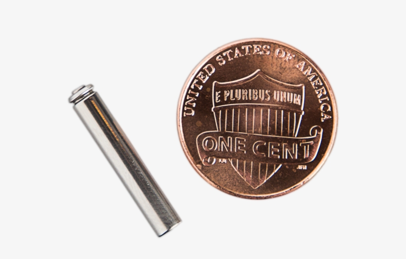 Panasonic Introduces Pin Type Li Ion Battery For Wearables - Cg 320, transparent png #9563560