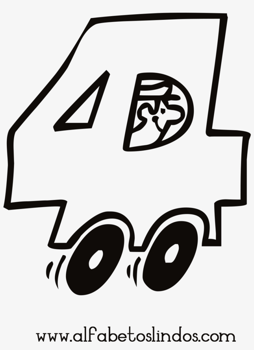 Carros Letras Em Png, Trânsito Alfabeto, Numerais Carros, transparent png #9564673