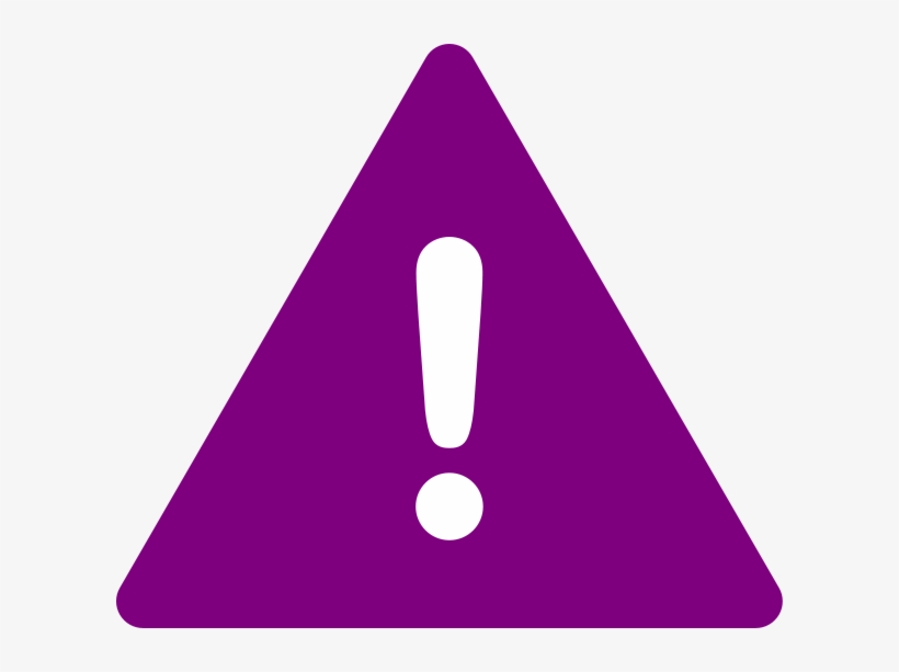 Clip Art File Purplealert Wikimedia Commons Filepurplealertsvg - Purple Exclamation Point Icon, transparent png #9564848