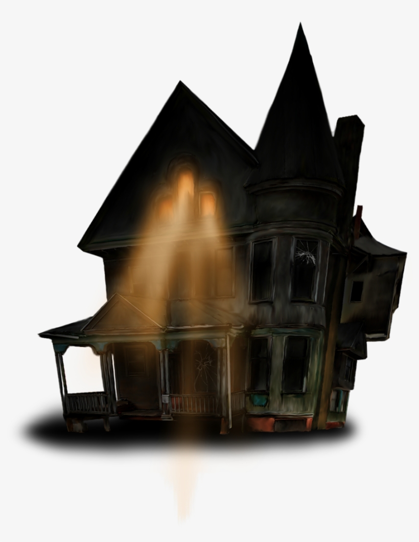 Halloween Maisons - Halloween House Png, transparent png #9564884