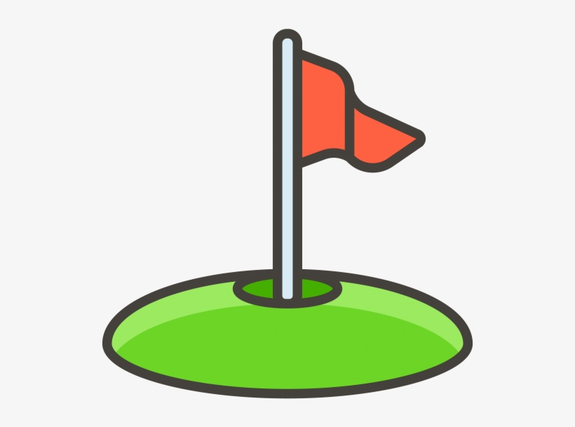 Flag In Hole Icon, transparent png #9565026
