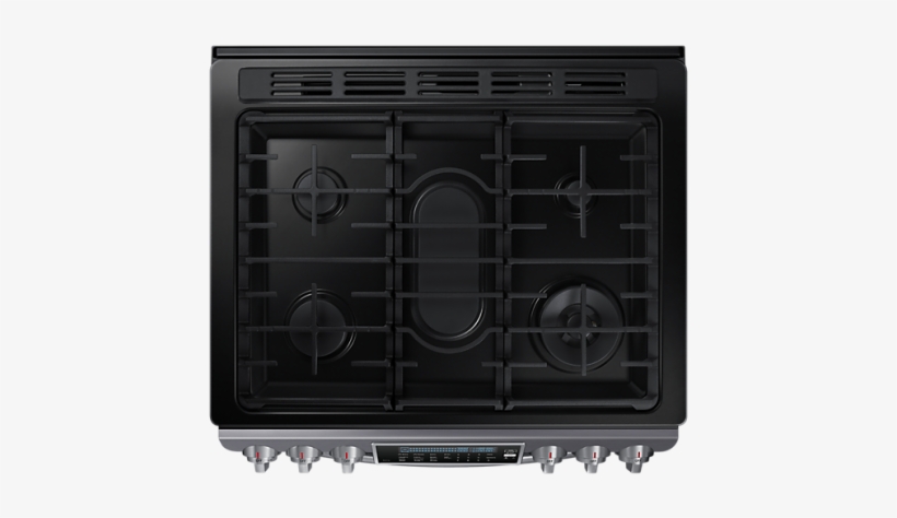 Gas Clipart Stove Top Burner - Samsung Chef Nx58h9500w - Gas, transparent png #9566152