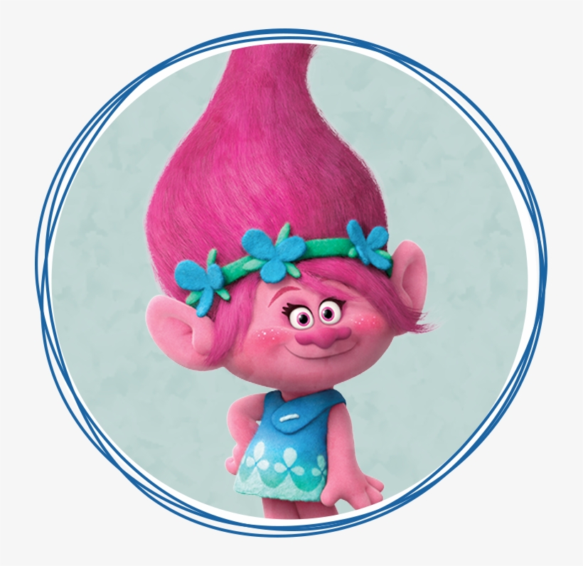 Trolls - Poppy Trolls Png, transparent png #9566203