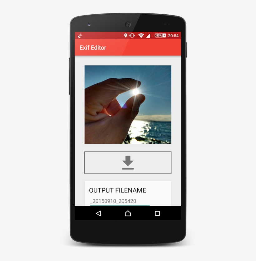 Exif Photo Tag Editor For Android - Smartphone, transparent png #9566298