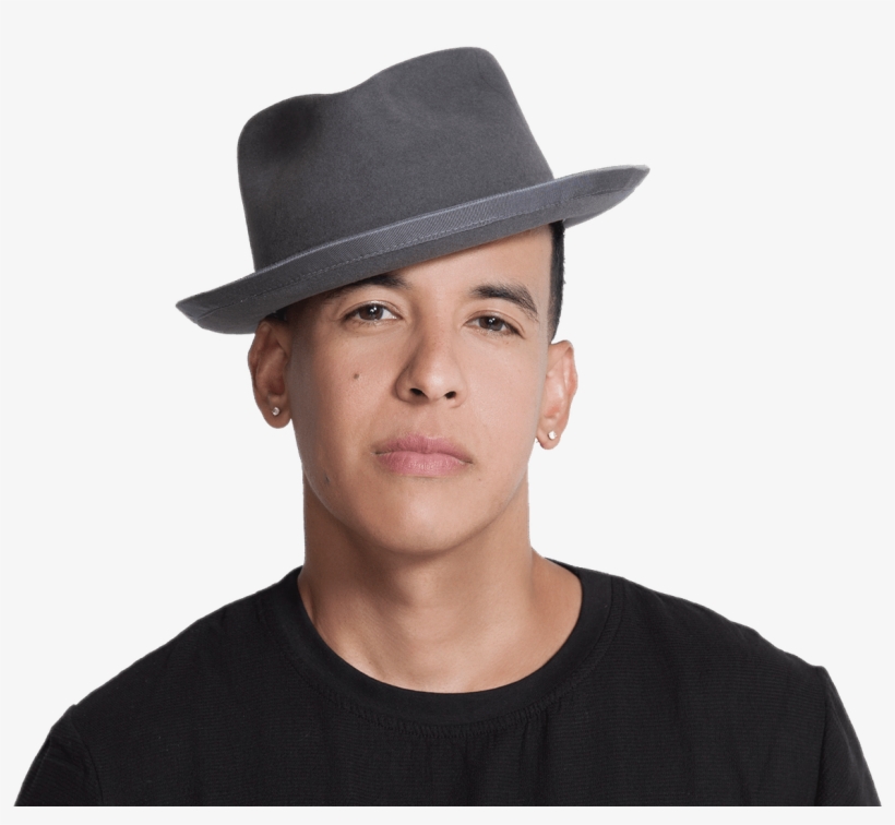 Daddy Yankee Wearing Grey Hat - Daddy Yankee Net Worth, transparent png #9567060