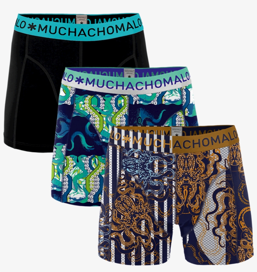 Men 3-pack Boxershort Release The Kraken - Muchachomalo, transparent png #9567181