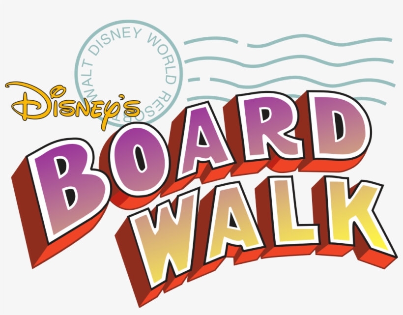 Disneyland Clipart Font - Disney's Boardwalk Resort Logo, transparent png #9567382