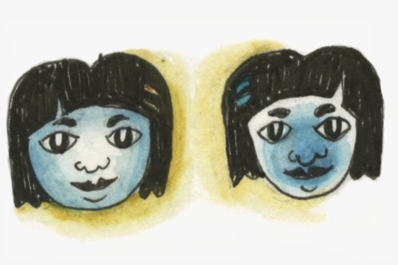Gemini - Cartoon, transparent png #9567747