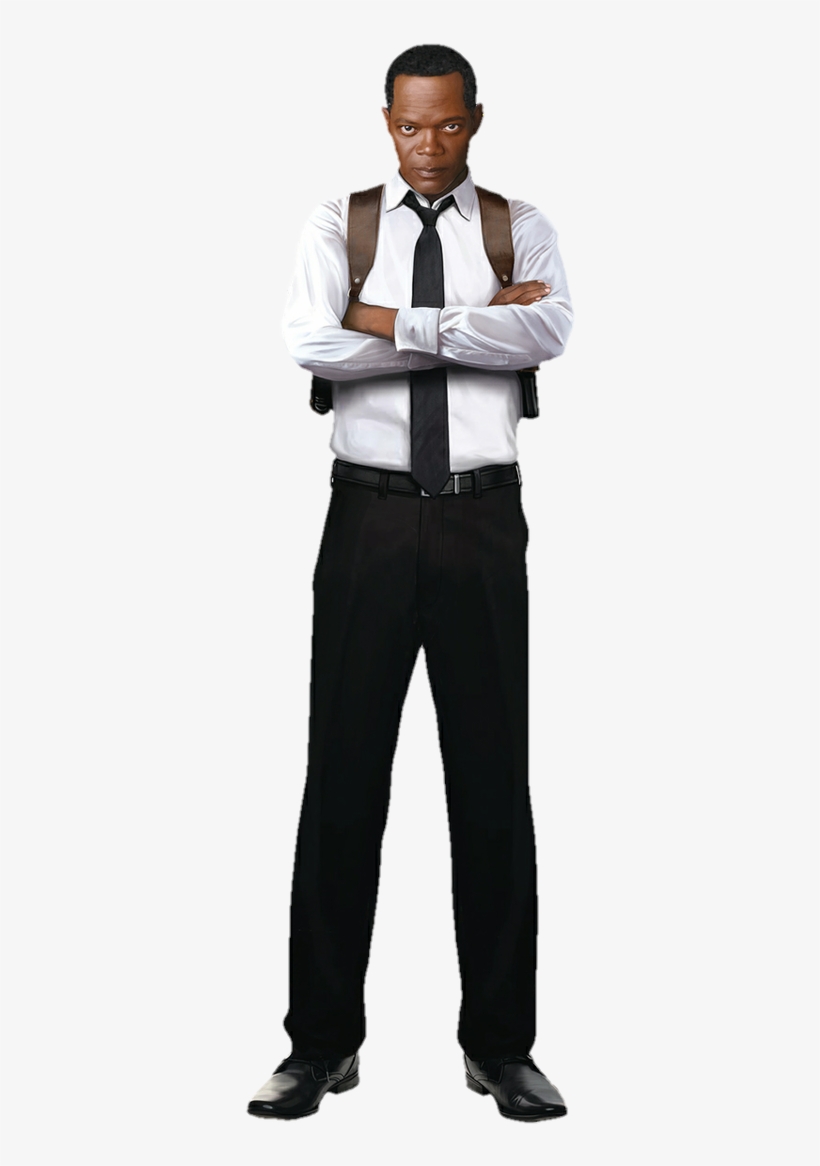 Nick Fury Captain Marvel For Kids - Nick Fury Captain Marvel Png, transparent png #9567751