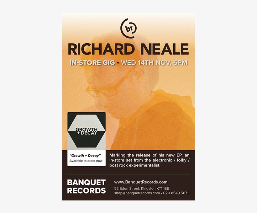 Wednesday 14th November At Banquet Records, - Flyer, transparent png #9567932