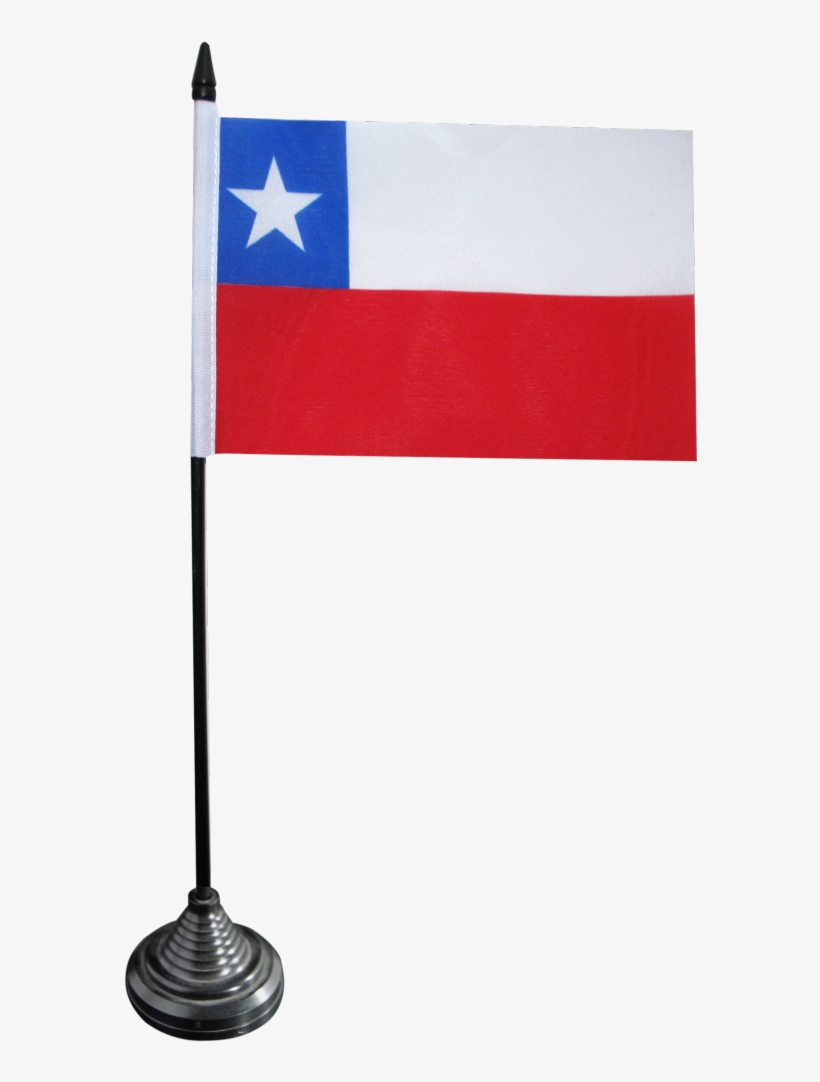 Chile Table Flag - Flag, transparent png #9568104