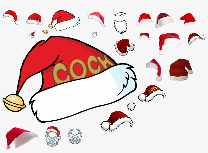 Christmas Spirit 1 - Santa Hat Png Clipart, transparent png #9568138