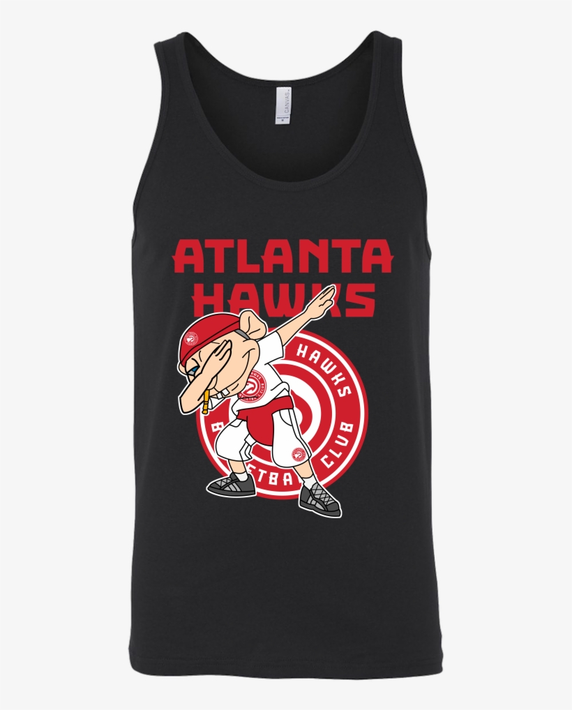 Atlanta Hawks Jeffy Dabbing Super Mario Logan Basketball - Fairy Tail Tank Top, transparent png #9568631