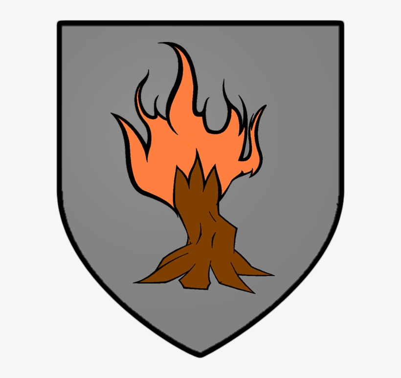 Addam - Fire In A Coat Of Arms, transparent png #9568693