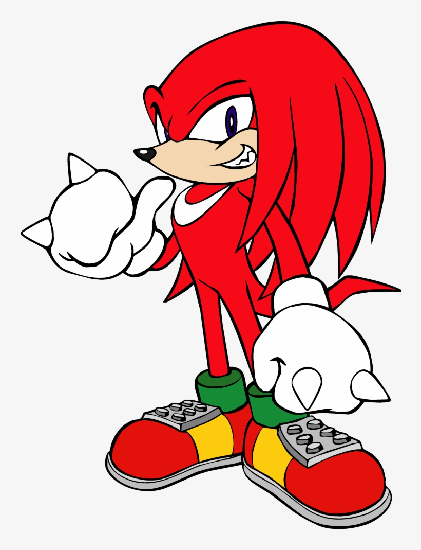 Knuckles 2 - Sonic The Hedgehog Knuckles The Echidna Flickr, transparent png #9569018