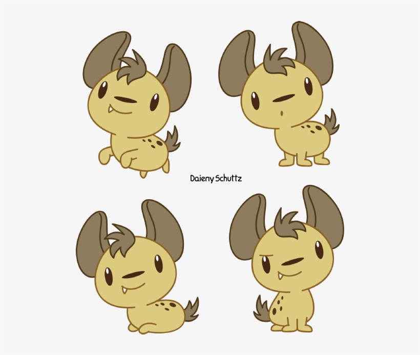 Hyena Clipart Kawaii - Kawaii Cute Hyena Drawing, transparent png #9569495