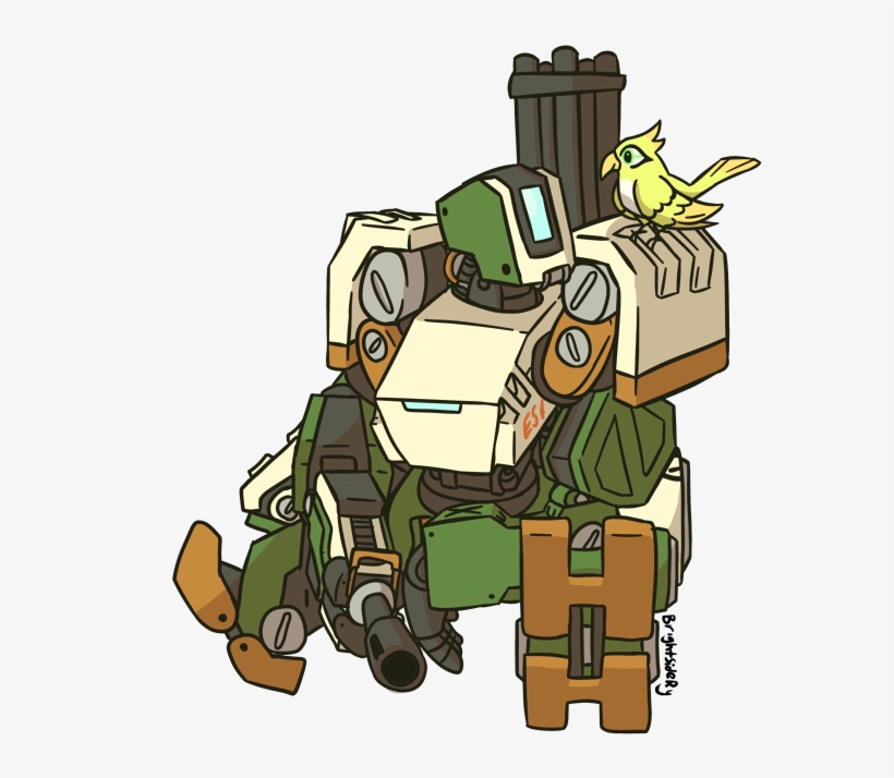 247kib, 600x694, 1505482179049 - Overwatch Bastion Fanart Png, transparent png #9569769