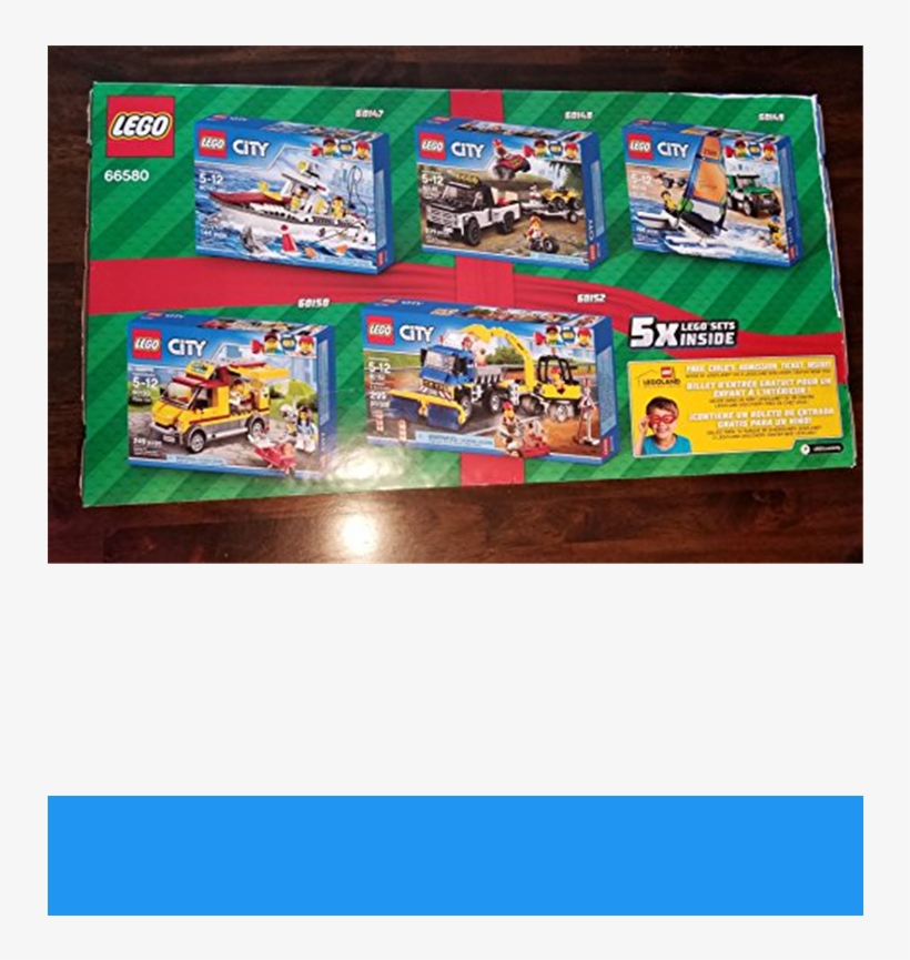 Lego City 5 Set Combo Pack Toys R Us Christmas Exclusive - Toy, transparent png #9569884