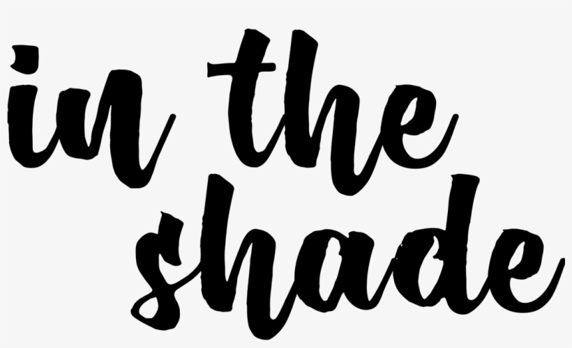 In The Shade - Calligraphy, transparent png #9570687