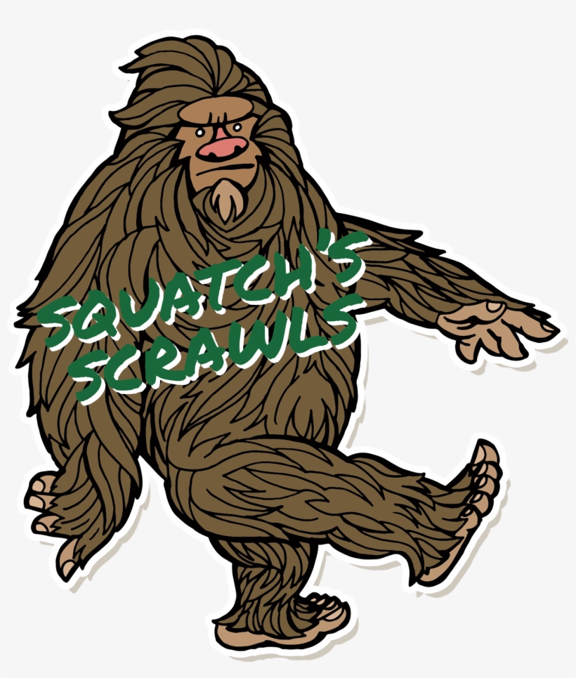 Squatch's Scrawls - Sasquatch Png, transparent png #9570691