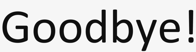 Goodbye Png Transparent - Standby, transparent png #9570927