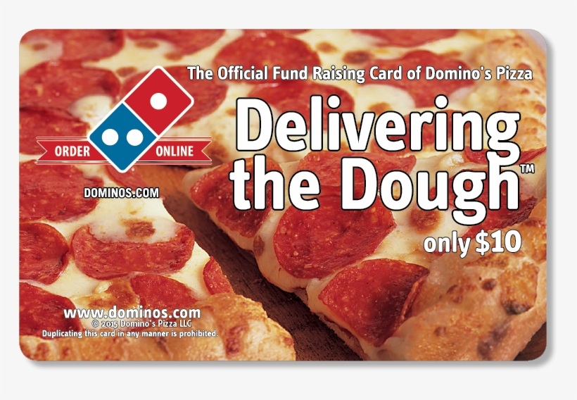 Fundraising Card - Domino's Pizza, transparent png #9571006