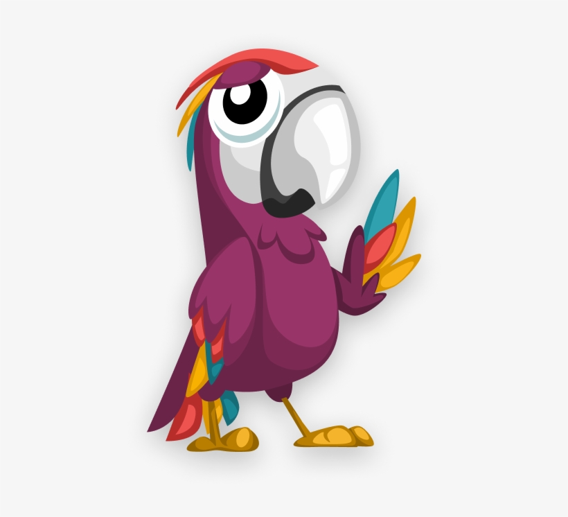 Parrot Making Sure - Macaw, transparent png #9571032