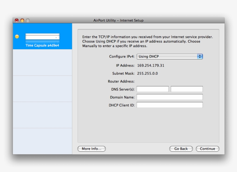 How To Install And Setup Your Time Capsule - Pirelli Drg A225g, transparent png #9571289