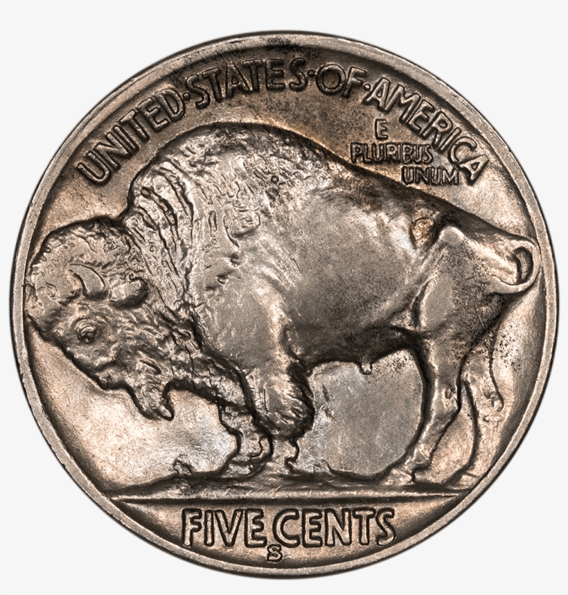 1930 Buffalo Nickel Error, transparent png #9572039